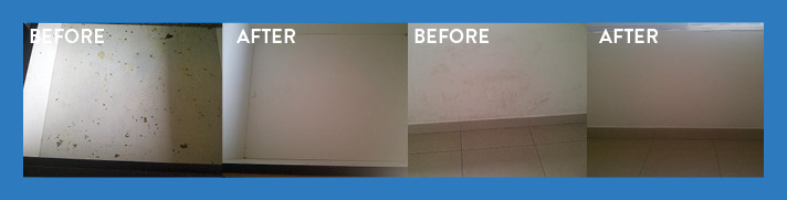 drawers and floor cleaning